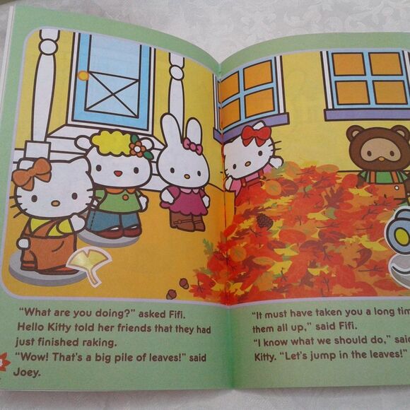 Fall Themed Young Child 4-Book Bundle: Hello Kitty, Clifford, Pinkalicious, More - Picture 8 of 12